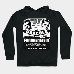 Dracula Frankenstein Double Feature Hoodie